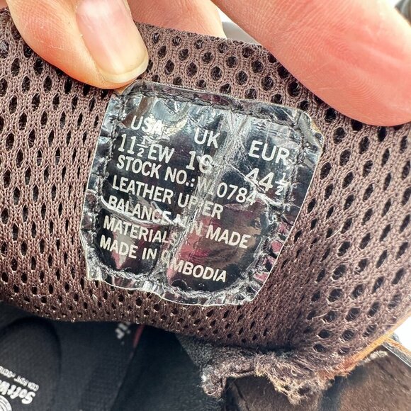 Wolverine Men Size 11.5EW W10784 Brown Leather Waterproof Ankle Work Safety Boot - Picture 10 of 11